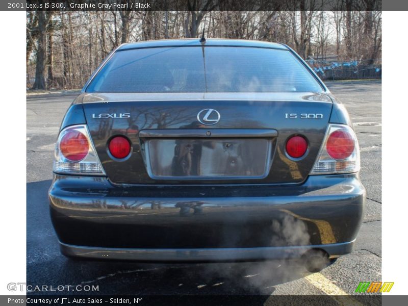 Graphite Gray Pearl / Black 2001 Lexus IS 300