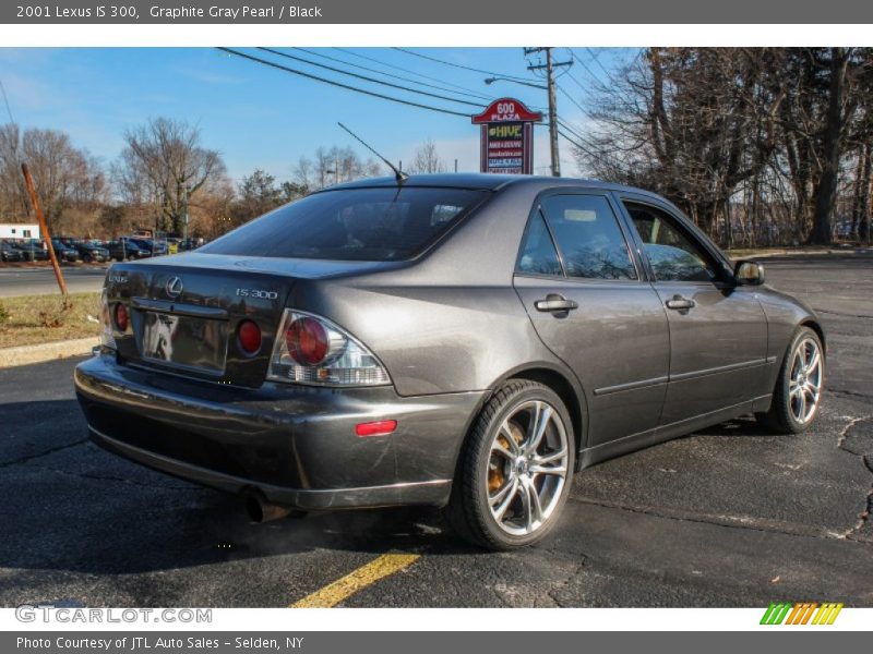 Graphite Gray Pearl / Black 2001 Lexus IS 300