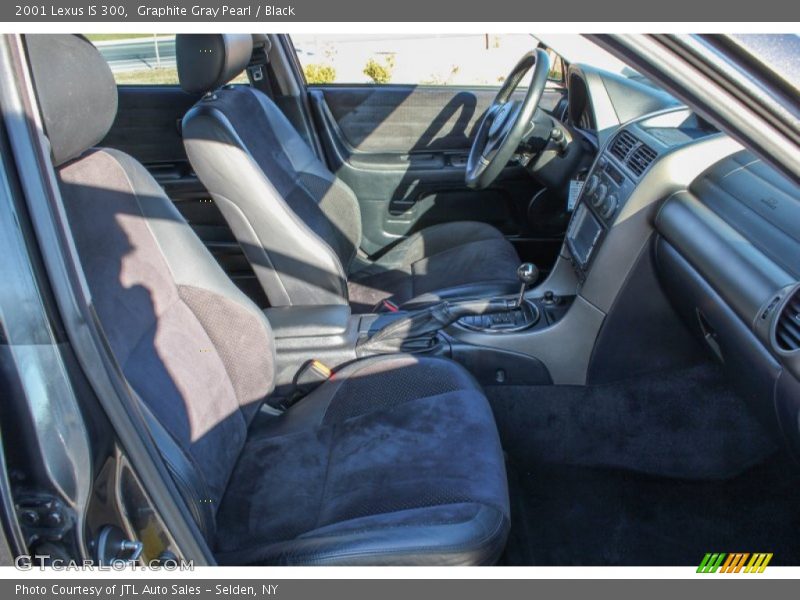 Graphite Gray Pearl / Black 2001 Lexus IS 300