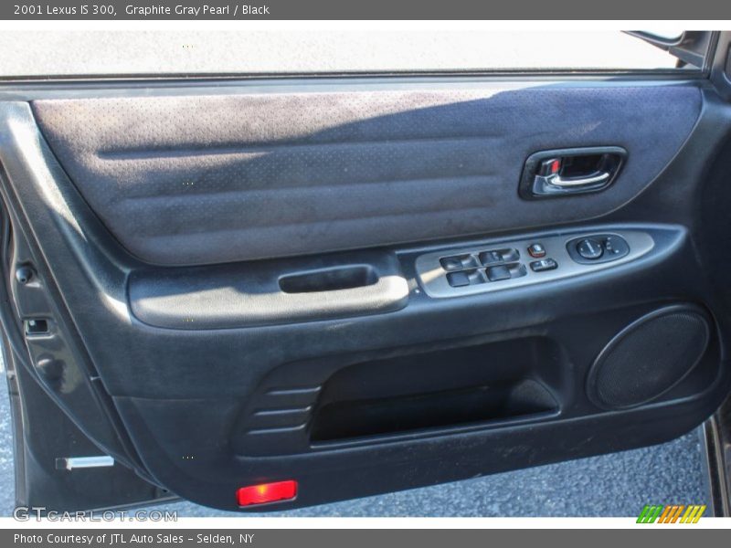 Graphite Gray Pearl / Black 2001 Lexus IS 300