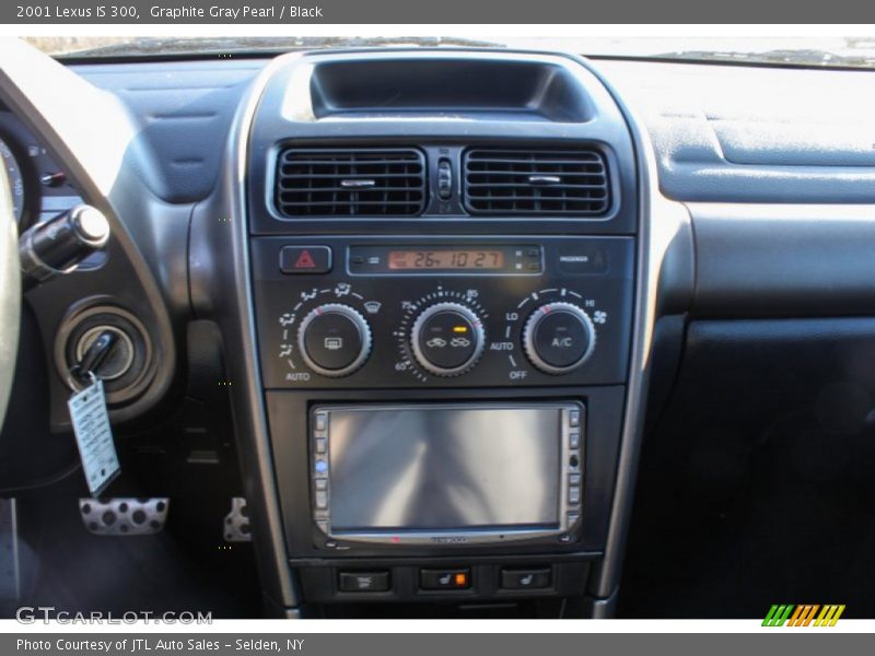 Graphite Gray Pearl / Black 2001 Lexus IS 300