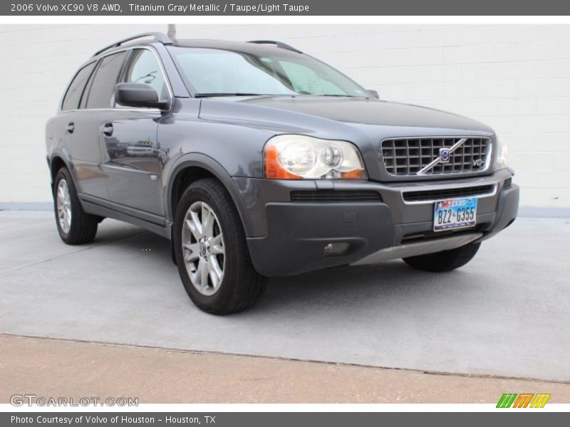 Titanium Gray Metallic / Taupe/Light Taupe 2006 Volvo XC90 V8 AWD