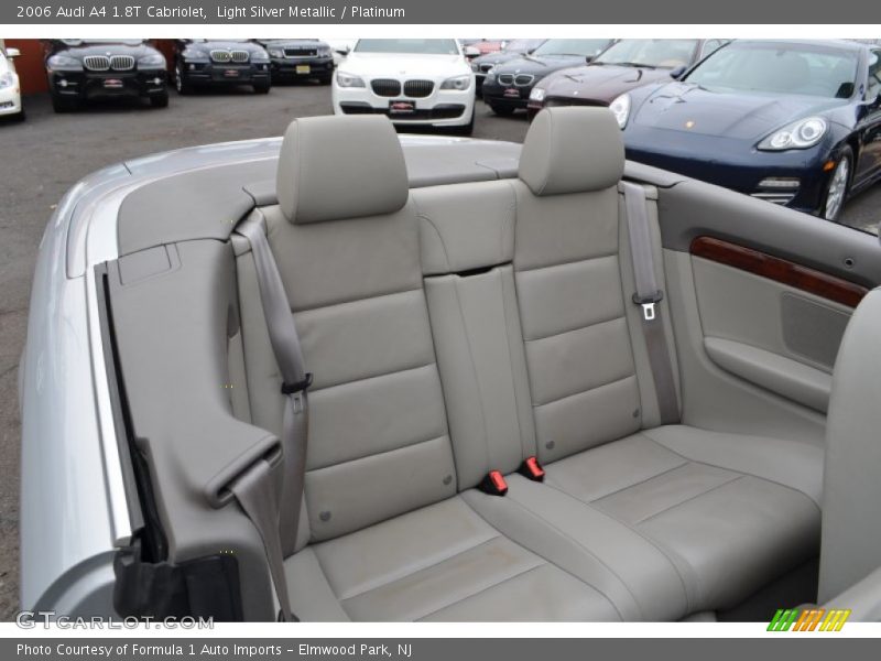 Light Silver Metallic / Platinum 2006 Audi A4 1.8T Cabriolet