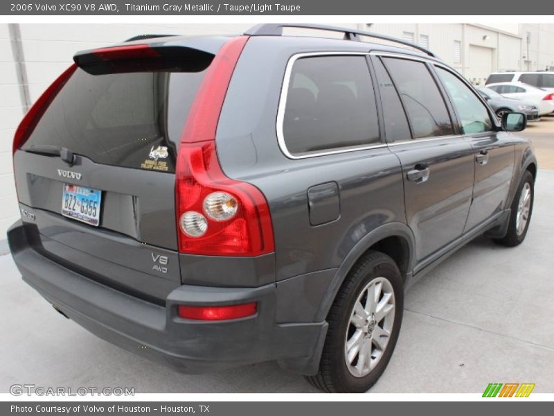 Titanium Gray Metallic / Taupe/Light Taupe 2006 Volvo XC90 V8 AWD