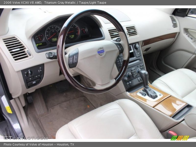 Titanium Gray Metallic / Taupe/Light Taupe 2006 Volvo XC90 V8 AWD