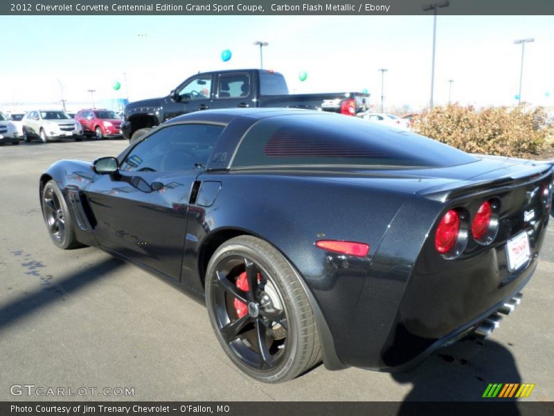 Carbon Flash Metallic / Ebony 2012 Chevrolet Corvette Centennial Edition Grand Sport Coupe