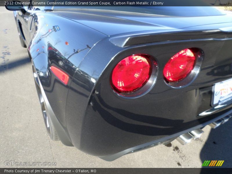 Carbon Flash Metallic / Ebony 2012 Chevrolet Corvette Centennial Edition Grand Sport Coupe