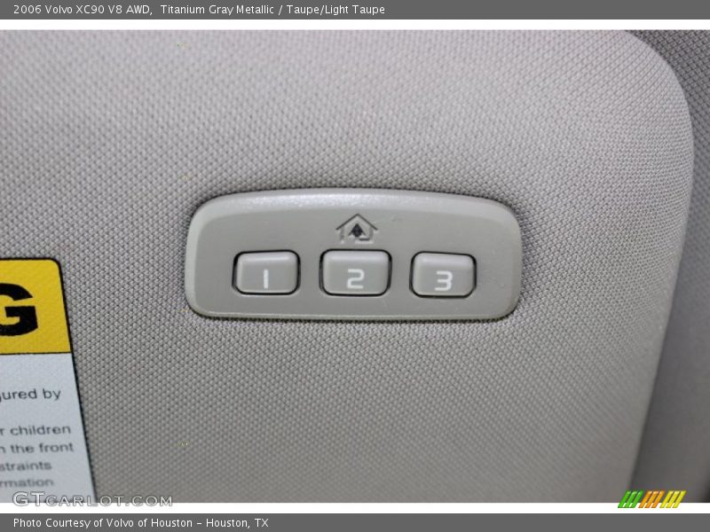 Titanium Gray Metallic / Taupe/Light Taupe 2006 Volvo XC90 V8 AWD