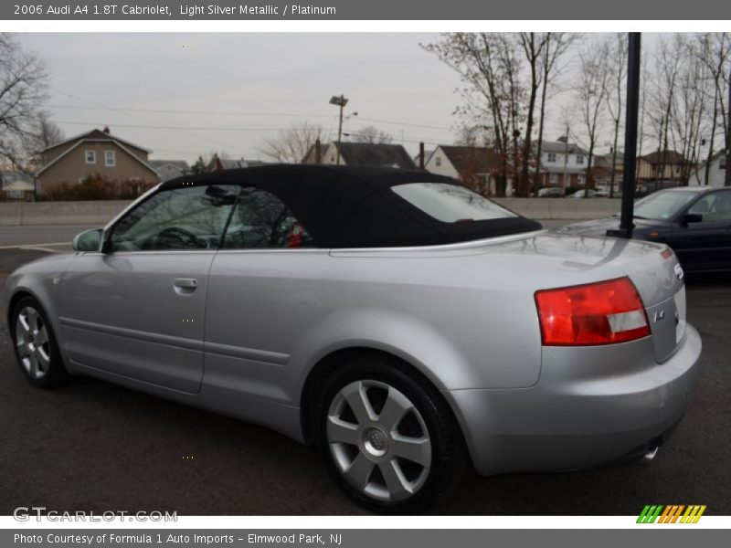 Light Silver Metallic / Platinum 2006 Audi A4 1.8T Cabriolet