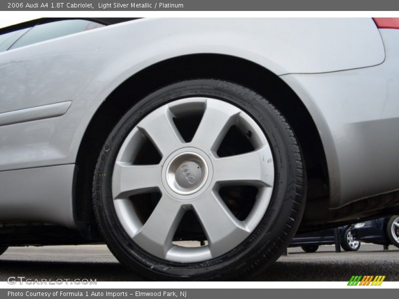 Light Silver Metallic / Platinum 2006 Audi A4 1.8T Cabriolet