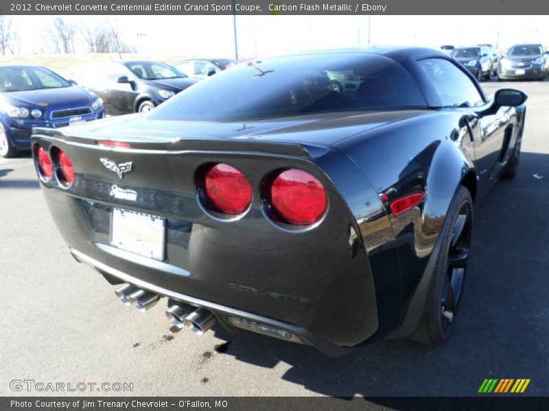 Carbon Flash Metallic / Ebony 2012 Chevrolet Corvette Centennial Edition Grand Sport Coupe
