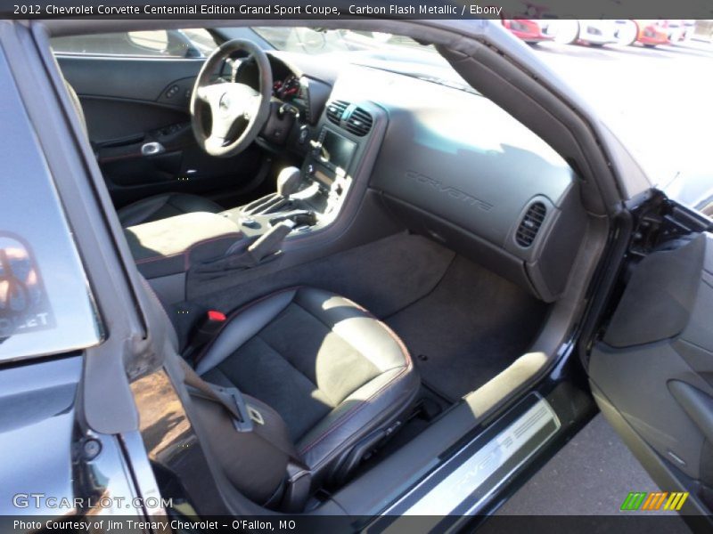 Carbon Flash Metallic / Ebony 2012 Chevrolet Corvette Centennial Edition Grand Sport Coupe