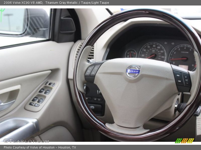 Titanium Gray Metallic / Taupe/Light Taupe 2006 Volvo XC90 V8 AWD