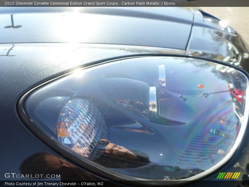 Carbon Flash Metallic / Ebony 2012 Chevrolet Corvette Centennial Edition Grand Sport Coupe