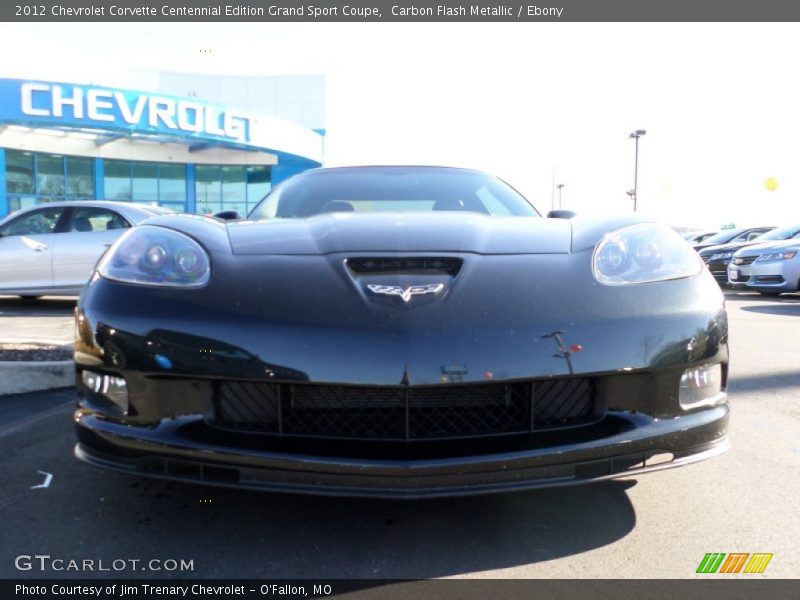 Carbon Flash Metallic / Ebony 2012 Chevrolet Corvette Centennial Edition Grand Sport Coupe