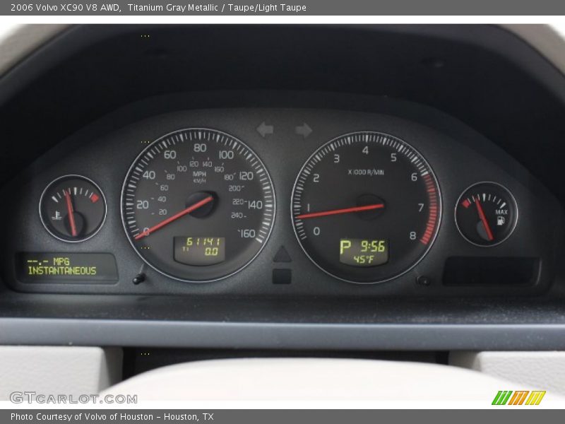 Titanium Gray Metallic / Taupe/Light Taupe 2006 Volvo XC90 V8 AWD