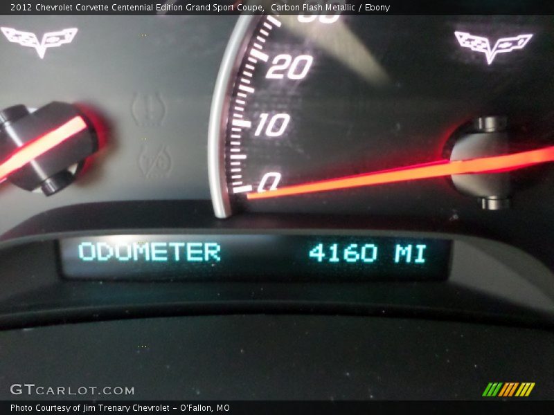 Carbon Flash Metallic / Ebony 2012 Chevrolet Corvette Centennial Edition Grand Sport Coupe