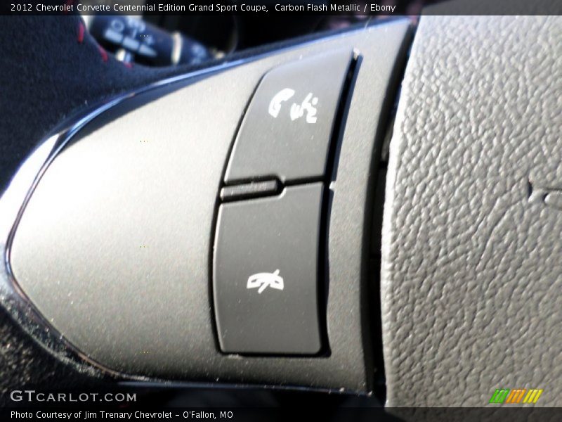 Carbon Flash Metallic / Ebony 2012 Chevrolet Corvette Centennial Edition Grand Sport Coupe