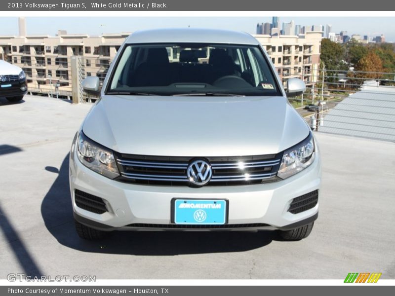 White Gold Metallic / Black 2013 Volkswagen Tiguan S