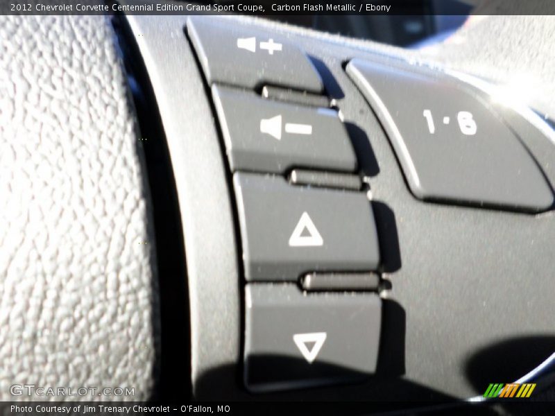 Carbon Flash Metallic / Ebony 2012 Chevrolet Corvette Centennial Edition Grand Sport Coupe