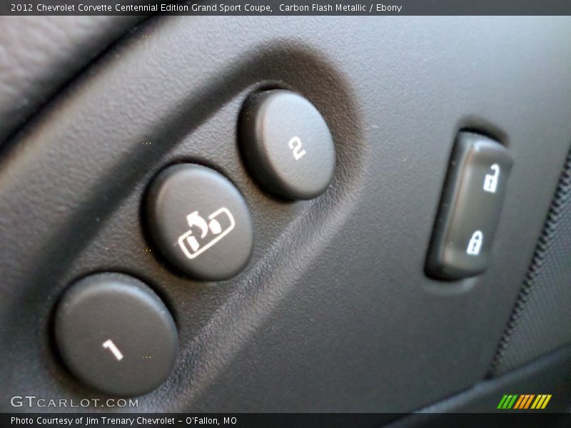 Carbon Flash Metallic / Ebony 2012 Chevrolet Corvette Centennial Edition Grand Sport Coupe
