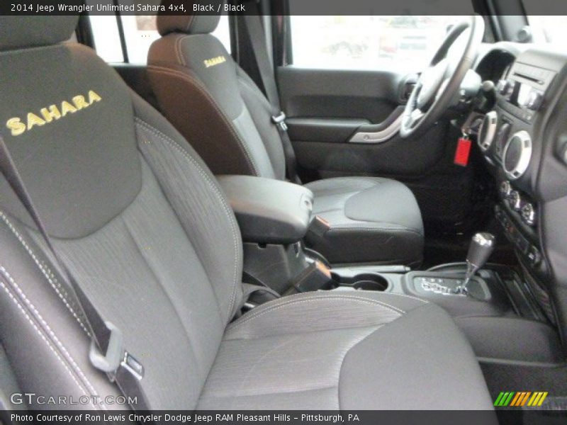 Black / Black 2014 Jeep Wrangler Unlimited Sahara 4x4