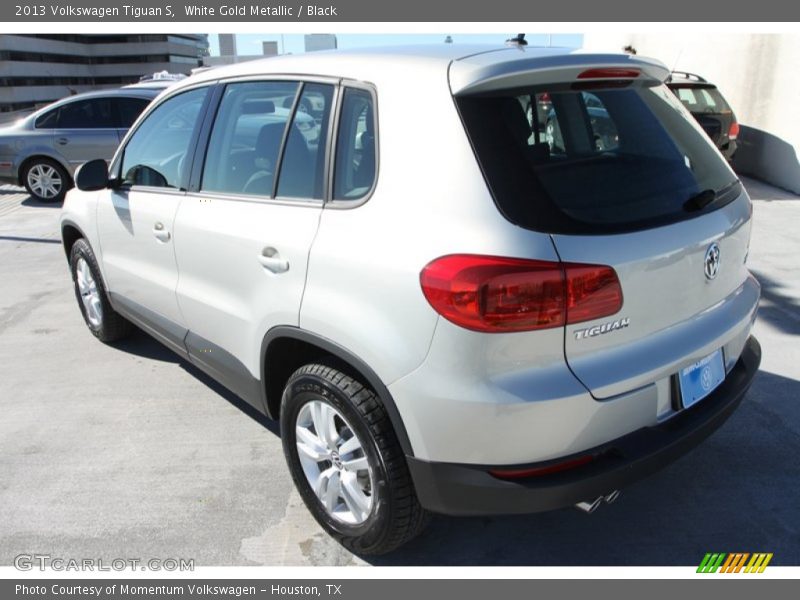 White Gold Metallic / Black 2013 Volkswagen Tiguan S