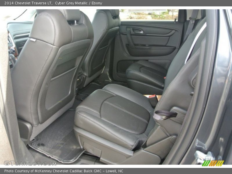 Cyber Grey Metallic / Ebony 2014 Chevrolet Traverse LT