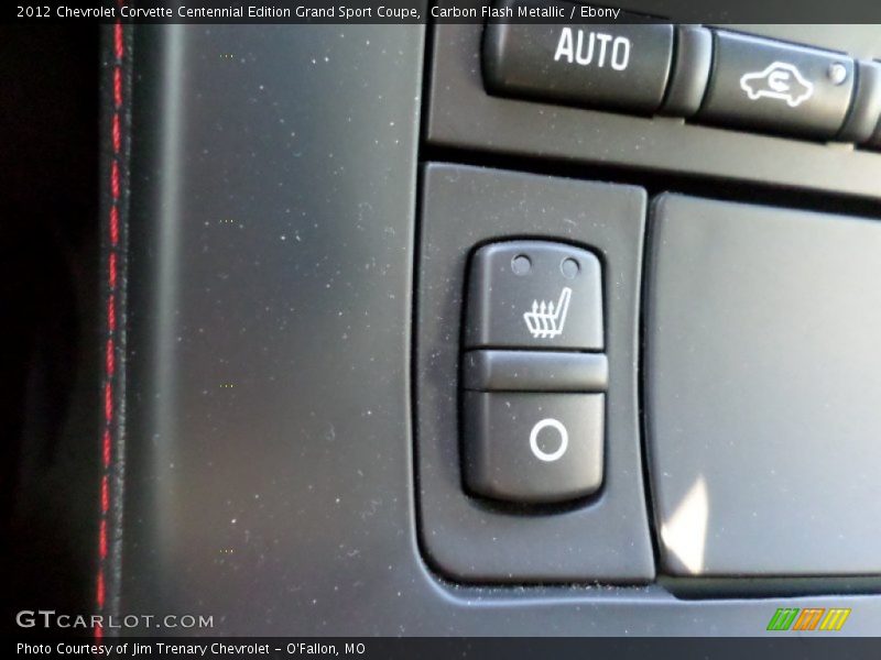Carbon Flash Metallic / Ebony 2012 Chevrolet Corvette Centennial Edition Grand Sport Coupe