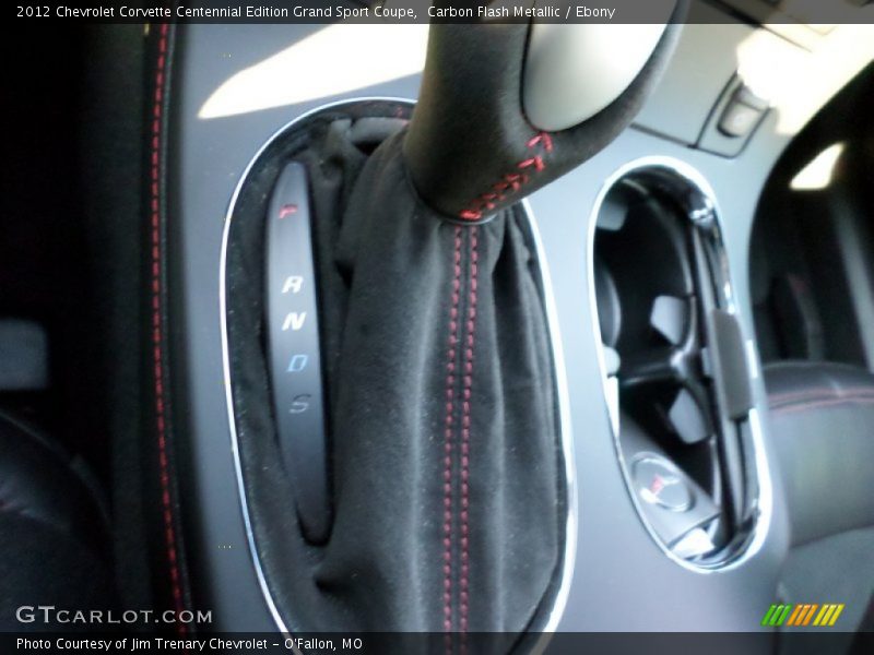 Carbon Flash Metallic / Ebony 2012 Chevrolet Corvette Centennial Edition Grand Sport Coupe