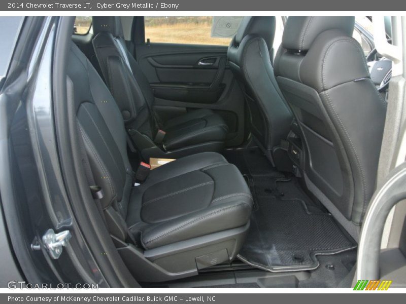 Cyber Grey Metallic / Ebony 2014 Chevrolet Traverse LT