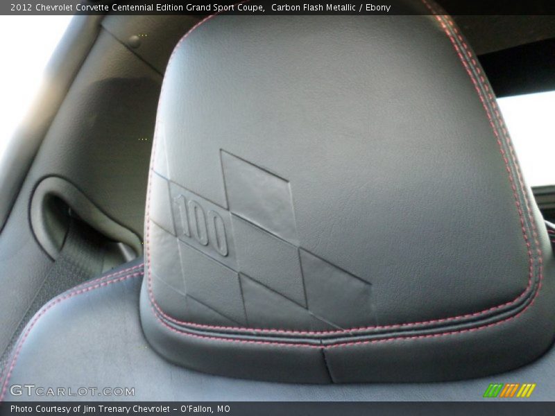 Carbon Flash Metallic / Ebony 2012 Chevrolet Corvette Centennial Edition Grand Sport Coupe