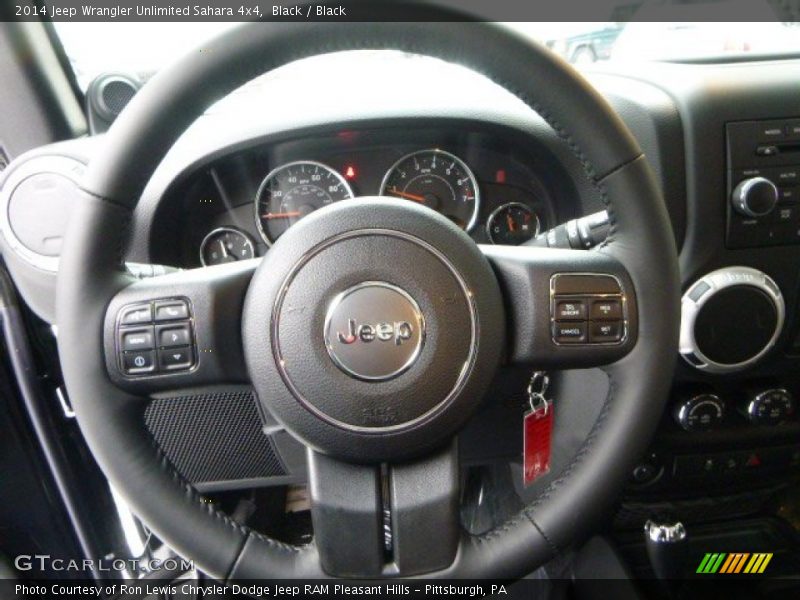 Black / Black 2014 Jeep Wrangler Unlimited Sahara 4x4