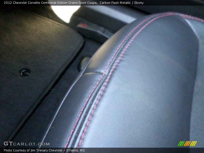 Carbon Flash Metallic / Ebony 2012 Chevrolet Corvette Centennial Edition Grand Sport Coupe