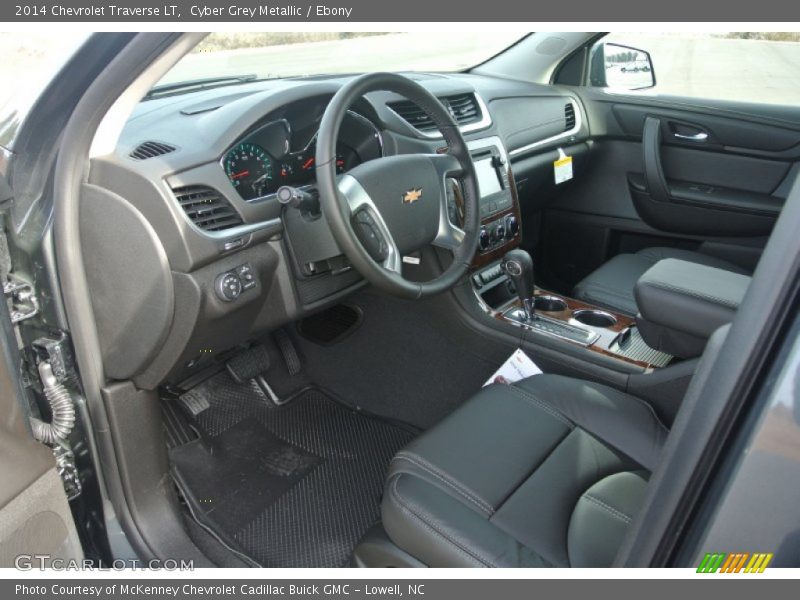 Ebony Interior - 2014 Traverse LT 