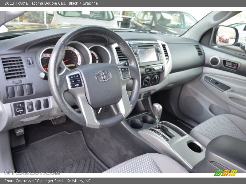 Graphite Interior - 2013 Tacoma Double Cab 