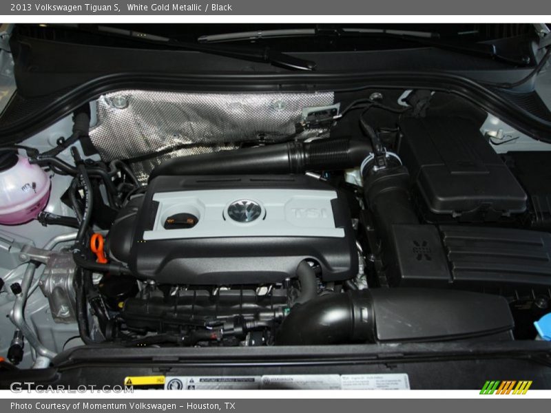 White Gold Metallic / Black 2013 Volkswagen Tiguan S