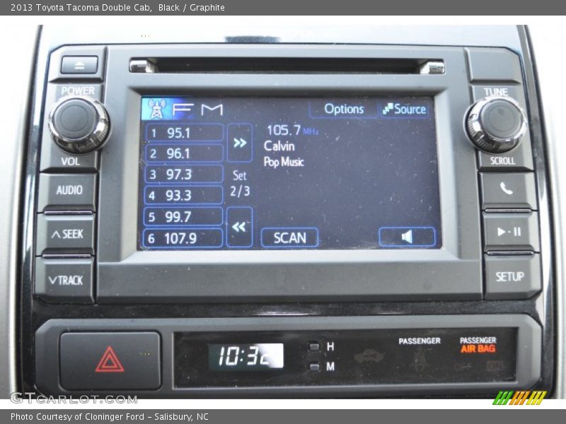 Black / Graphite 2013 Toyota Tacoma Double Cab