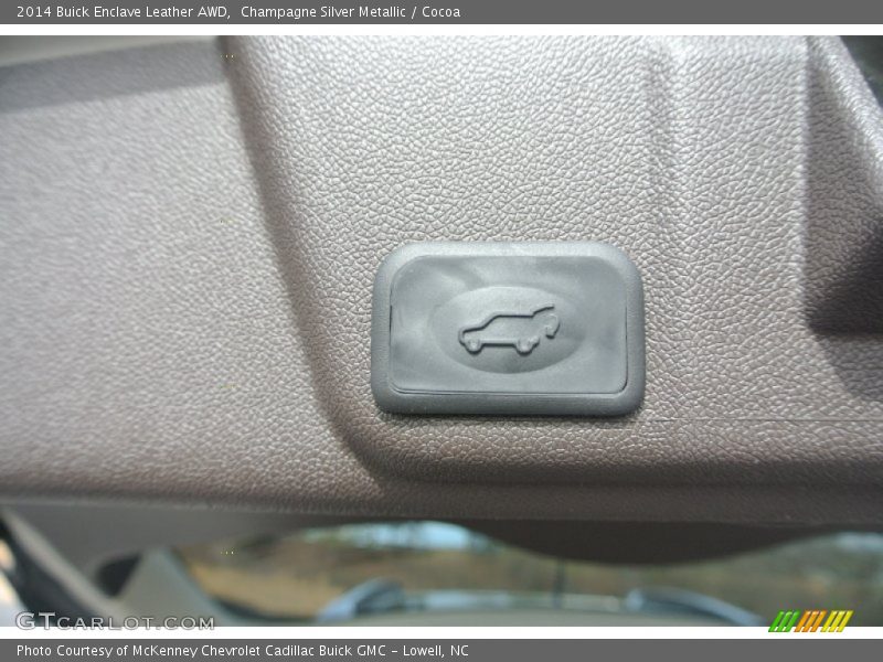 Champagne Silver Metallic / Cocoa 2014 Buick Enclave Leather AWD