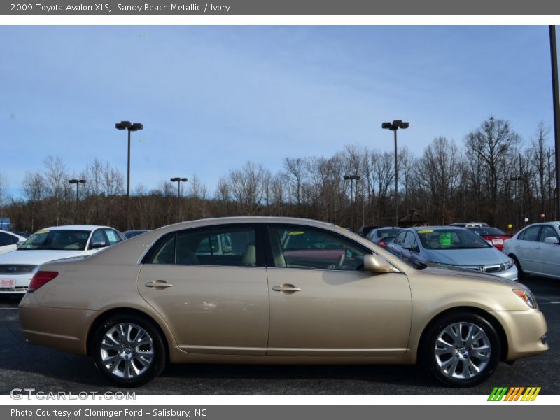 Sandy Beach Metallic / Ivory 2009 Toyota Avalon XLS