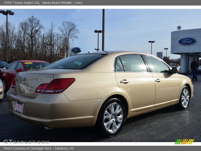 Sandy Beach Metallic / Ivory 2009 Toyota Avalon XLS