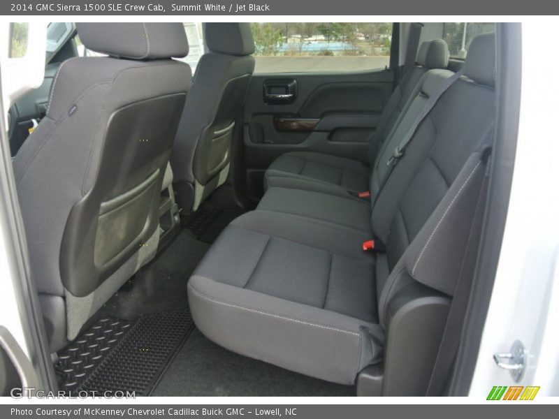Summit White / Jet Black 2014 GMC Sierra 1500 SLE Crew Cab