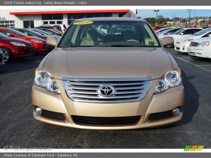 Sandy Beach Metallic / Ivory 2009 Toyota Avalon XLS