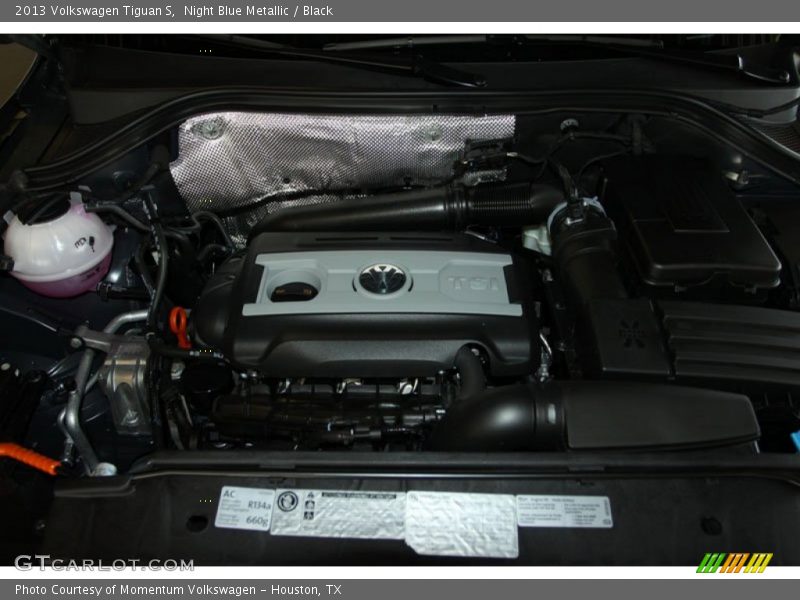 Night Blue Metallic / Black 2013 Volkswagen Tiguan S