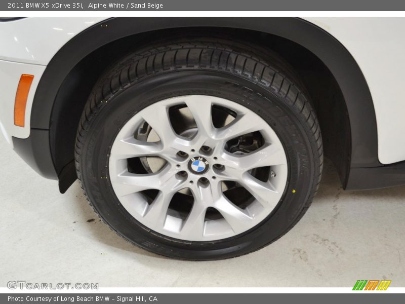 Alpine White / Sand Beige 2011 BMW X5 xDrive 35i