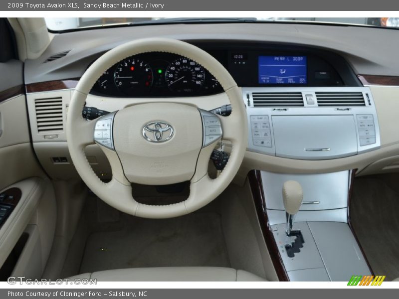Dashboard of 2009 Avalon XLS
