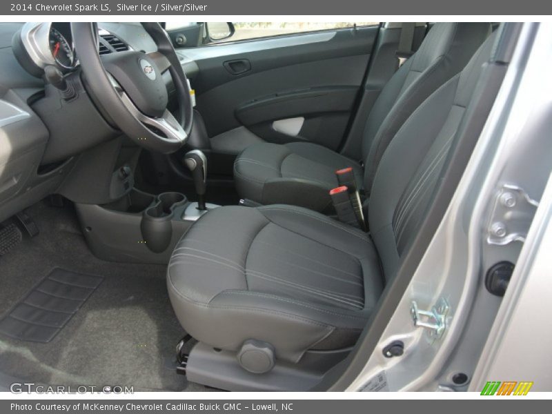 Silver Ice / Silver/Silver 2014 Chevrolet Spark LS