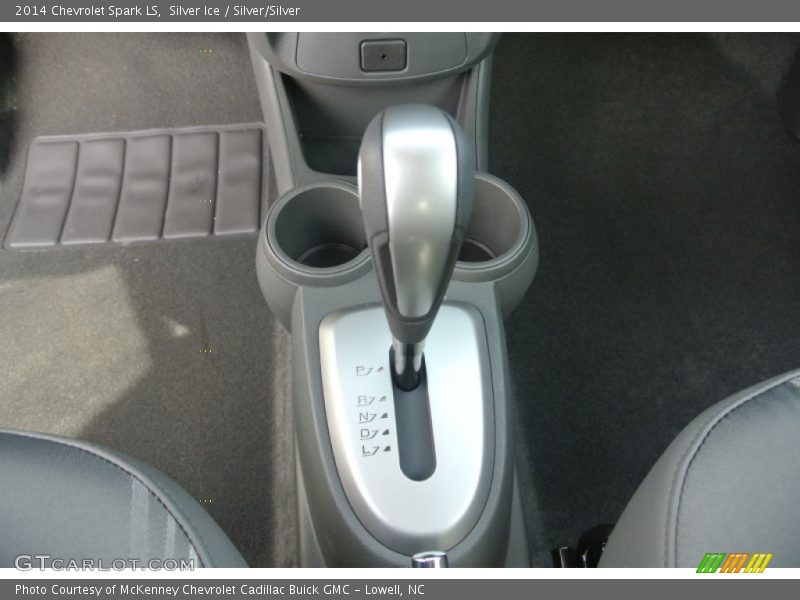 Silver Ice / Silver/Silver 2014 Chevrolet Spark LS