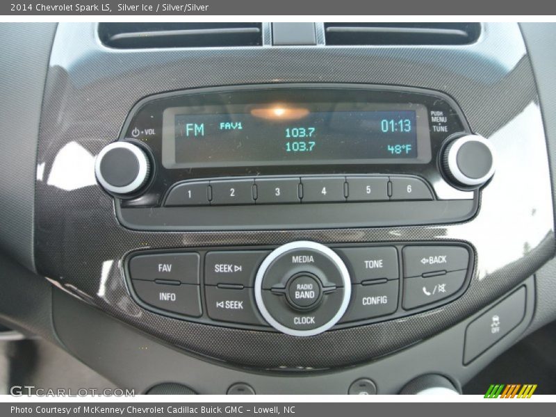 Silver Ice / Silver/Silver 2014 Chevrolet Spark LS