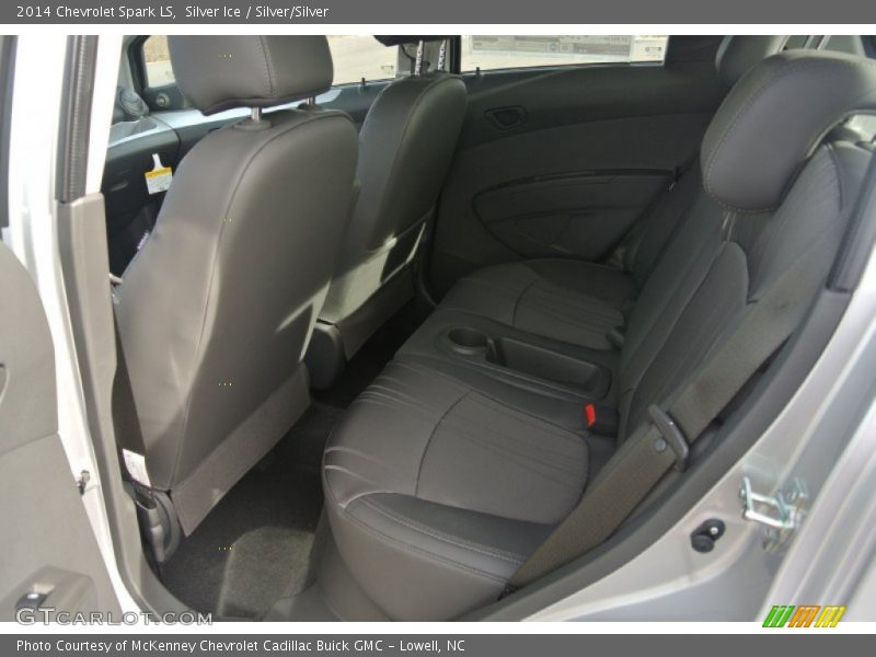 Silver Ice / Silver/Silver 2014 Chevrolet Spark LS